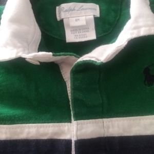 Ralph Lauren polo Styled onesie